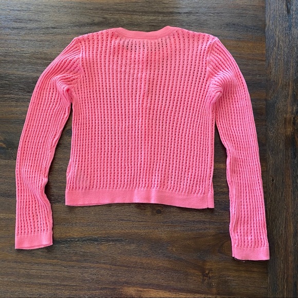 Gap Kids NWT Neon Pink Cardigan - Picture 6 of 6